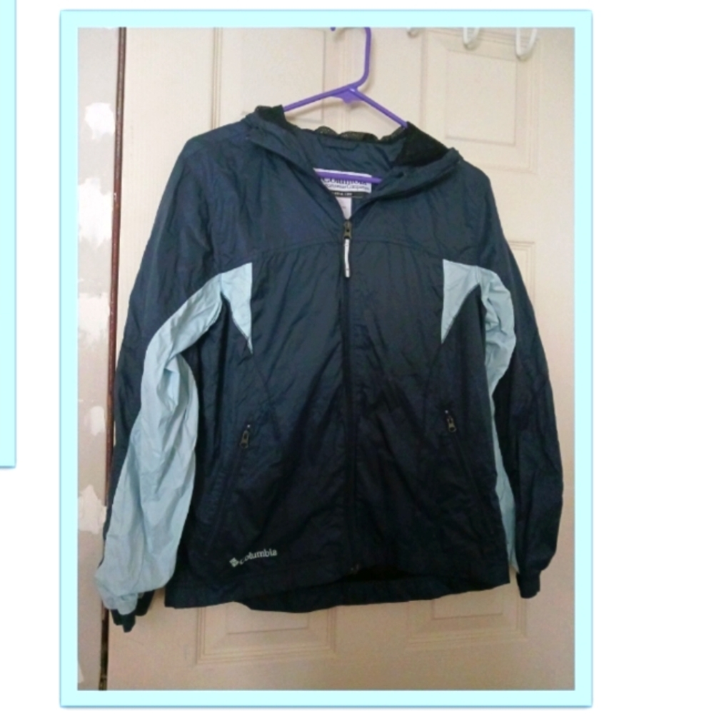 Blue Columbia Wind Breaker